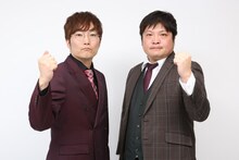 タモンズ。左から大波、安部。(c)フジテレビ