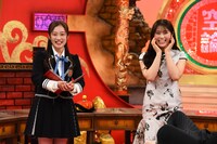 左から川上千尋、渋谷凪咲。(c)関西テレビ