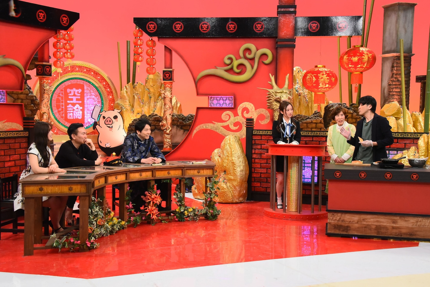 「かまいたちの机上の空論城」のワンシーン。(c)関西テレビ