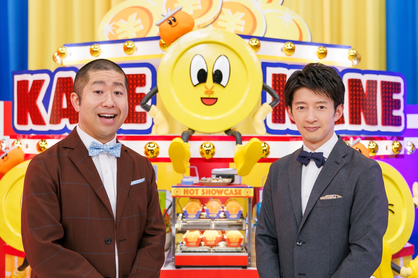 ハライチ澤部と杉山真也アナ。(c)TBS / 撮影：加藤春日