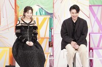 左から、桜田ひよりと平成ノブシコブシ吉村。(c)フジテレビ