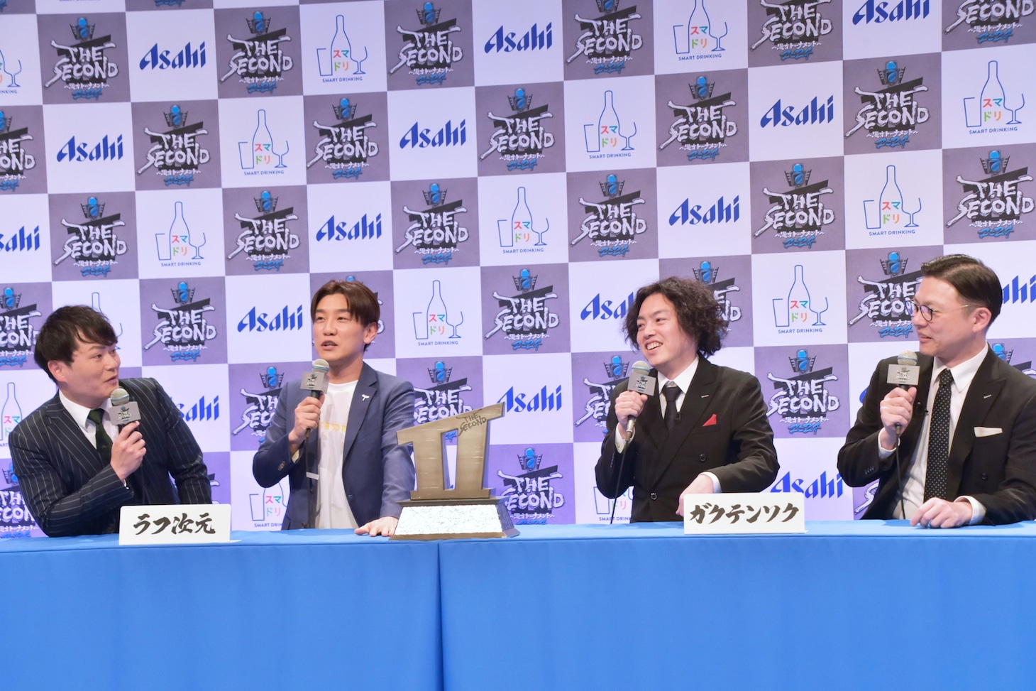 第2試合のラフ次元とガクテンソク。