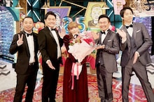 左から千鳥、浜崎あゆみ、かまいたち。(c)日本テレビ