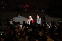 客席に出現した「大悟サンタ」。