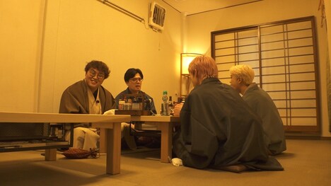 「マユリカのずっとキュンダチ～友情深める男4旅～」のワンシーン。(c)テレビ朝日