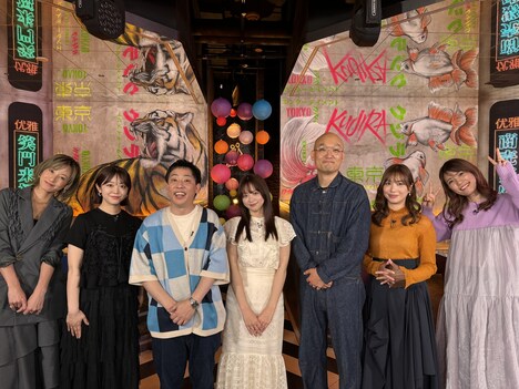 「貴女のそばの妖怪ちゃん」出演者たち。(c)テレビ朝日