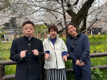 ユースケチーム。左からダイアン・ユースケ、鈴木砂羽、前園真聖。(c)テレビ東京
