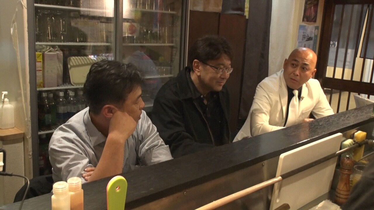 「ともだちの日」に出演する錦鯉・長谷川（右端）。(c)フジテレビ