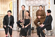 前列左から、有吉弘行、みちょぱ、平成ノブシコブシ吉村、後列左から、アンガールズ田中、はなわ。(c)TBS