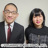 準優勝。左から福西、白桃ピーチよぴぴ。