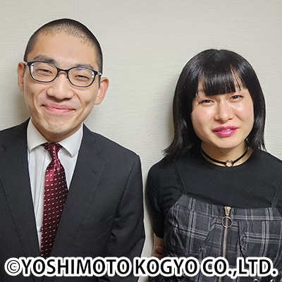 準優勝。左から福西、白桃ピーチよぴぴ。