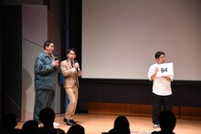 左からリニア、ウエストランド井口。