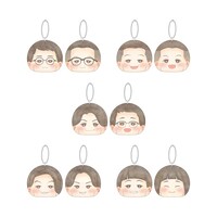 クッションキーホルダー（見取り図）