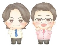 「Sketch Yoshimoto」マヂカルラブリーのイラスト。