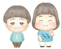 「Sketch Yoshimoto」ヨネダ2000のイラスト。