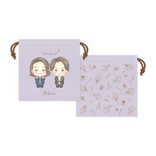 巾着ポーチ（見取り図）