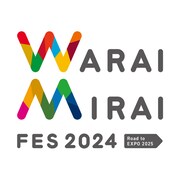 「Warai Mirai Fes 2024～Road to EXPO 2025～」ロゴ