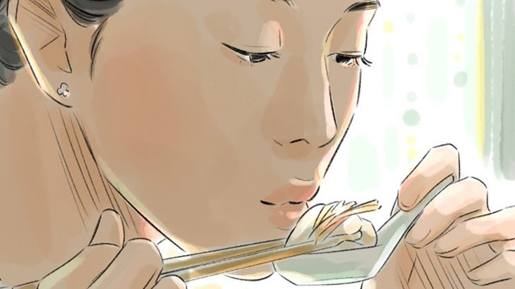 2010年に放送されたCM「ごはんの幸福・小籠包」編のイラスト。