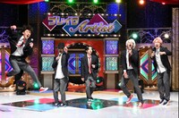 コラボ曲を披露する囲碁将棋とパンサー。(c)日本テレビ