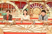 左から、宮田俊哉、朝日奈央、NON STYLE井上。(c)TBS