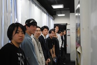 「ワタナベ次世代プロジェクト『笑学祭』」予選の様子。