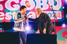 浜田雅功と小室哲哉のユニット・H Jungle with tが29年ぶりライブ。（撮影：渡邉一生）