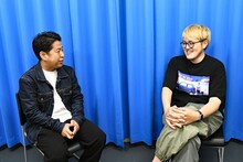 ウエストランド井口と飯塚大悟。