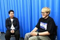 ウエストランド井口と飯塚大悟。