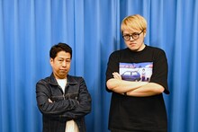 ウエストランド井口と飯塚大悟。