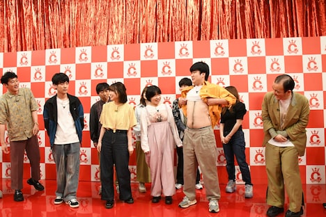 ロングコートダディ、ザ・マミィの流れで裸を見せることになったダウ90000園田。