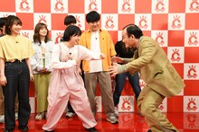 ダウ90000忽那のみをライバル視して対峙する、ななまがり森下。