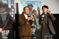 「猿の惑星／キングダム」に日本版声優として少しだけ出演していると話すサルゴリラ。