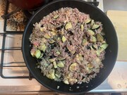 引き続き炒める。