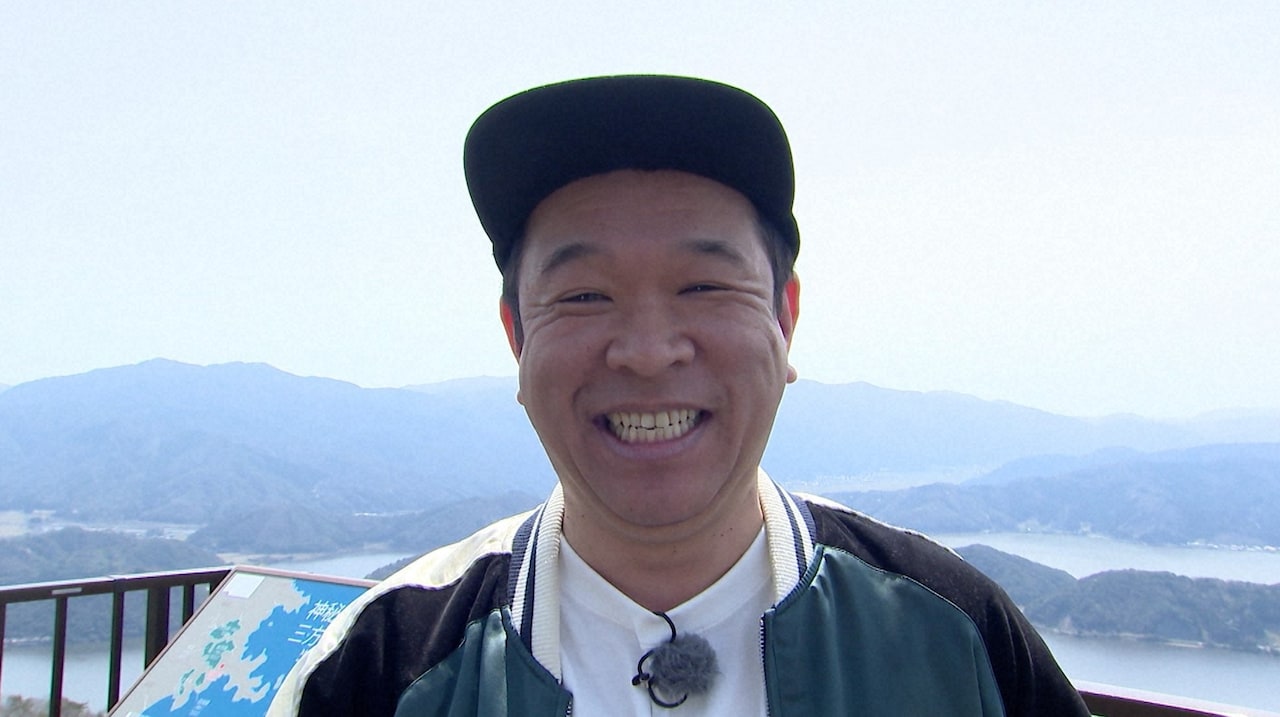 兼光タカシがモノマネと“湖落ち”の相席旅　千鳥は激励「正念場の顔」