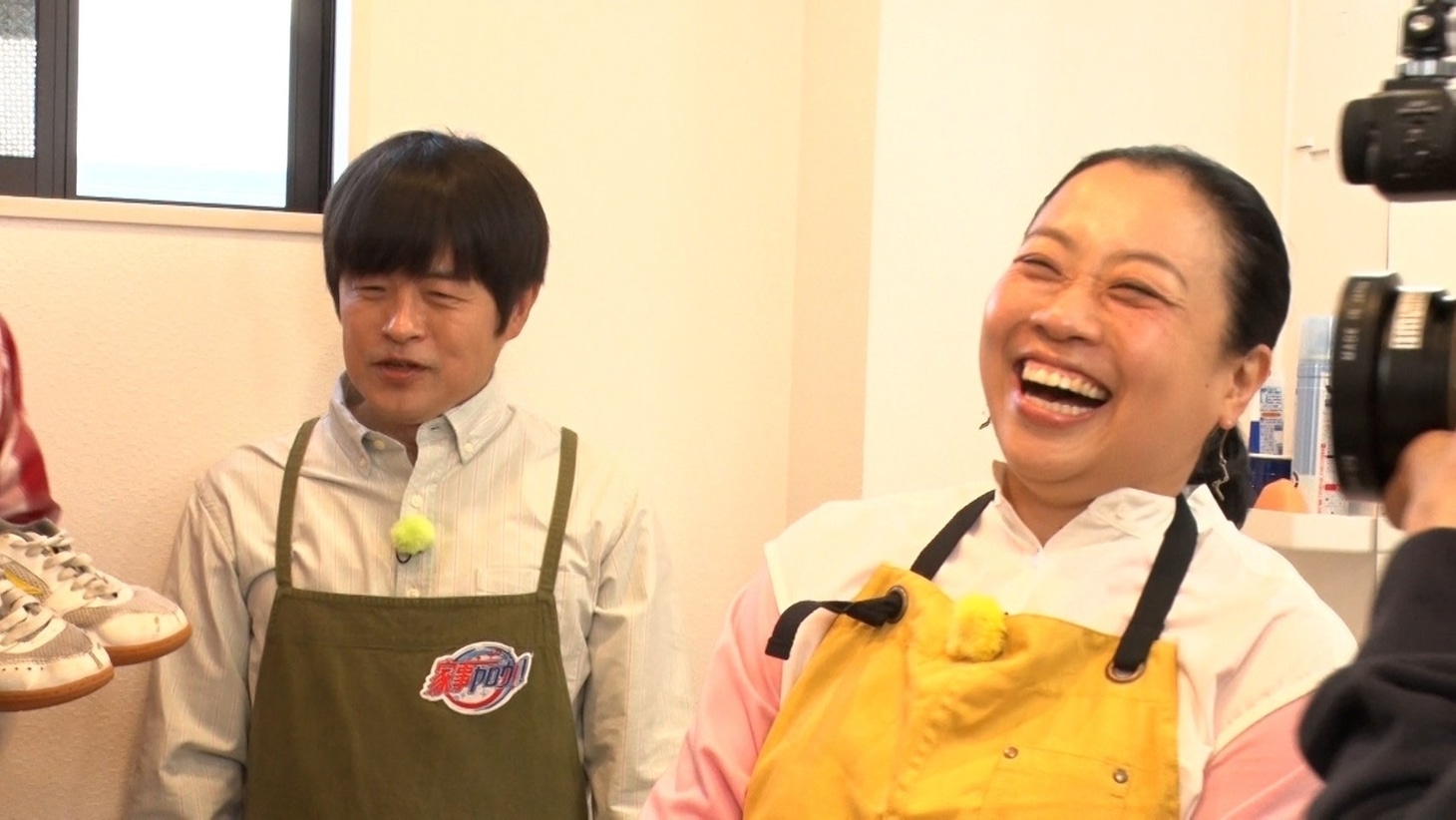 バカリズムといとうあさこ。(c)テレビ朝日