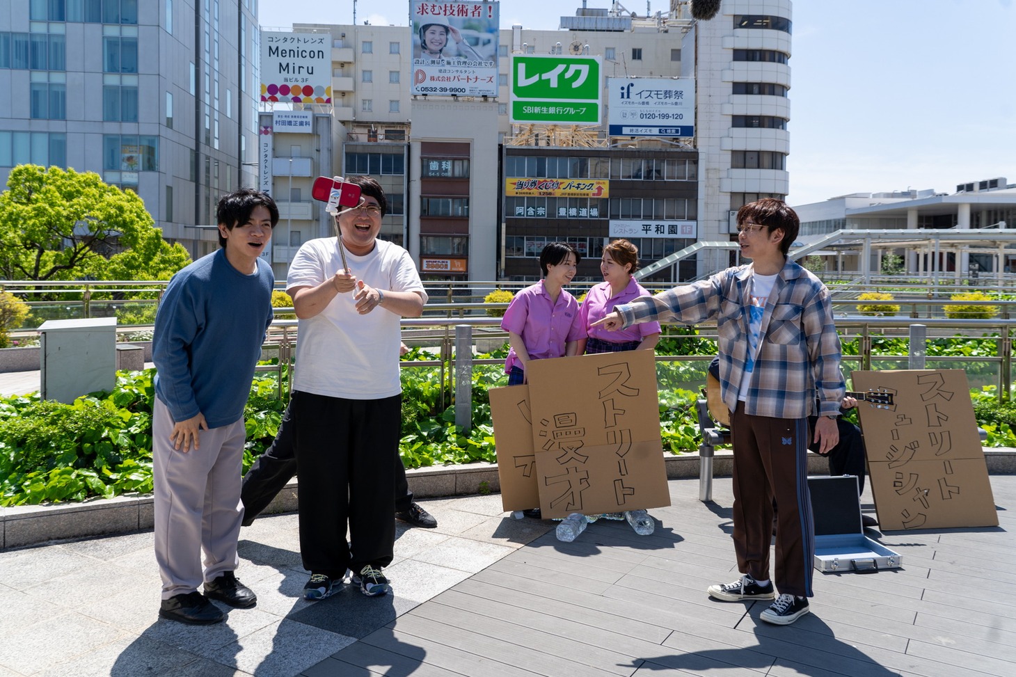 「一般人の壁を越えろ！おもしろ豊橋の人選手権」のワンシーン。(c)日本テレビ