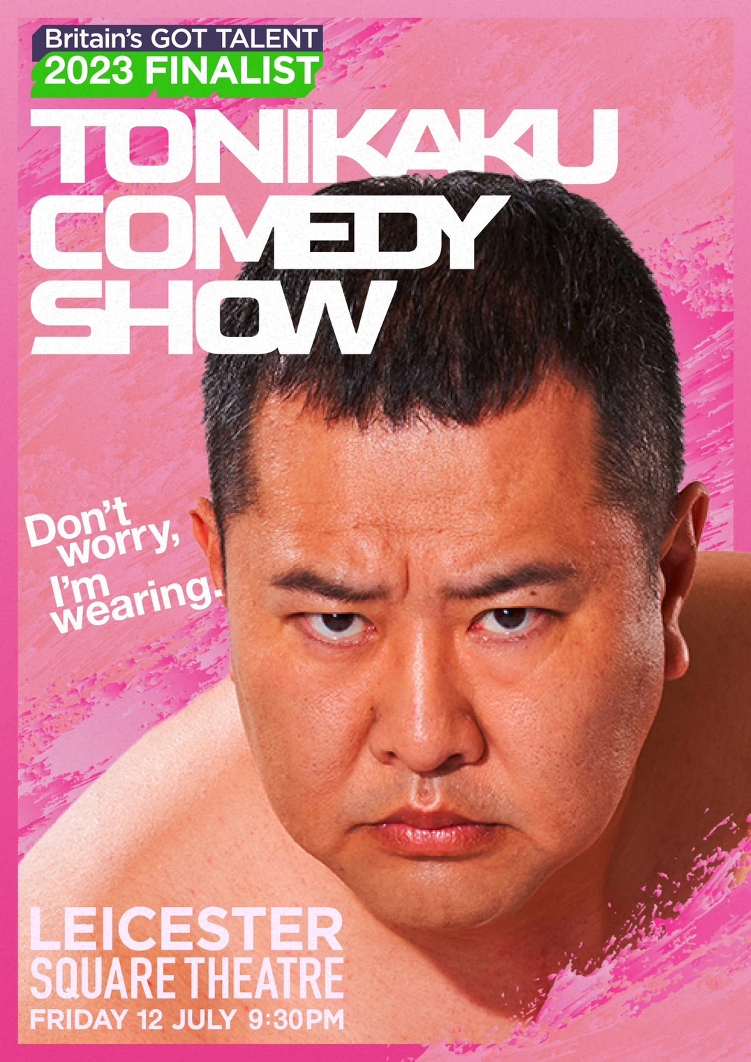 「TONIKAKU COMEDY SHOW」フライヤー