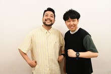 ド桜。左が村田大樹、右がかつやま。