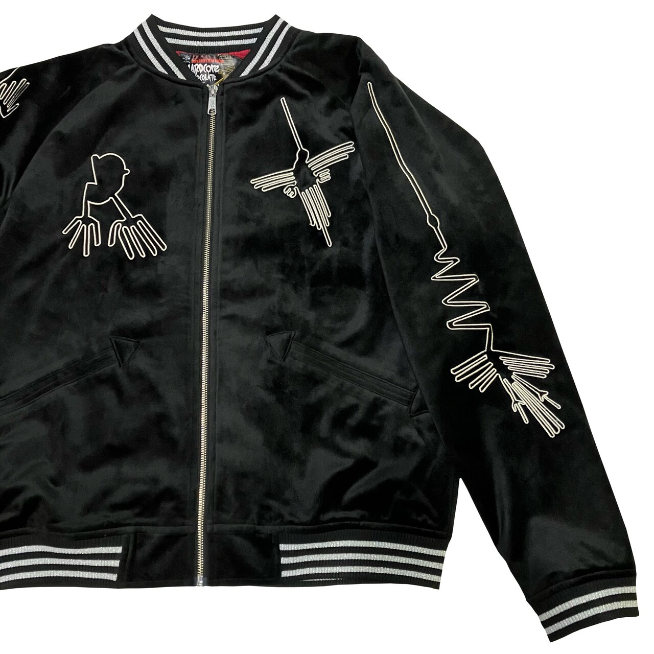 ナスカジャン2024」メヒア・ブラック - ナスカの地上絵×スカジャン＝ナ