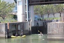 「岡村隆史の川くだり なにわの川を食い倒れ！」より。(c)テレビ大阪