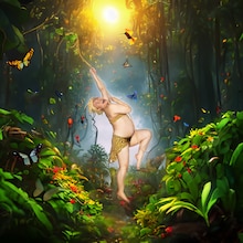 妊娠を発表したフォーリンラブ・バービーのマタニティフォト。