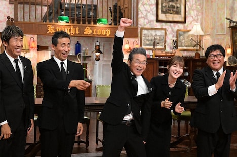 キダ・タローを明るく偲ぶ出演者たち。(c)ABCテレビ