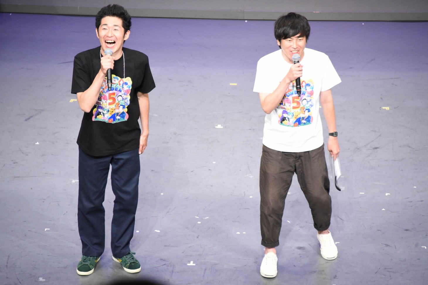 MCを担当したしずる。