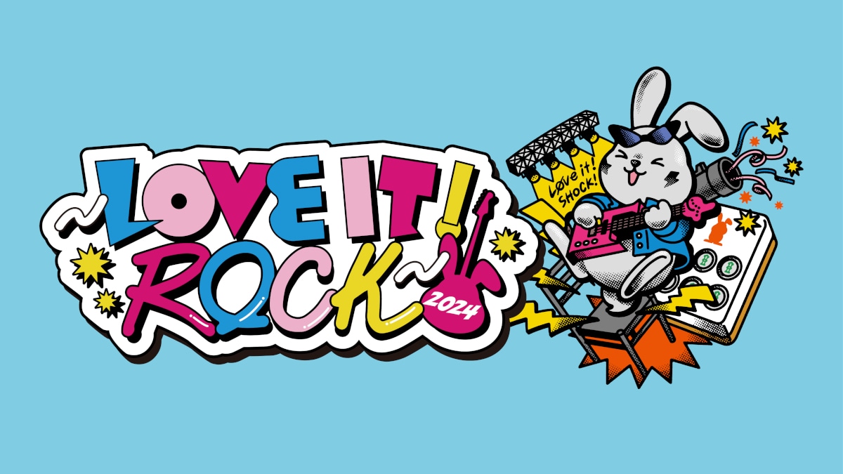 「LOVE IT! ROCK 2024」ロゴ (c)TBS