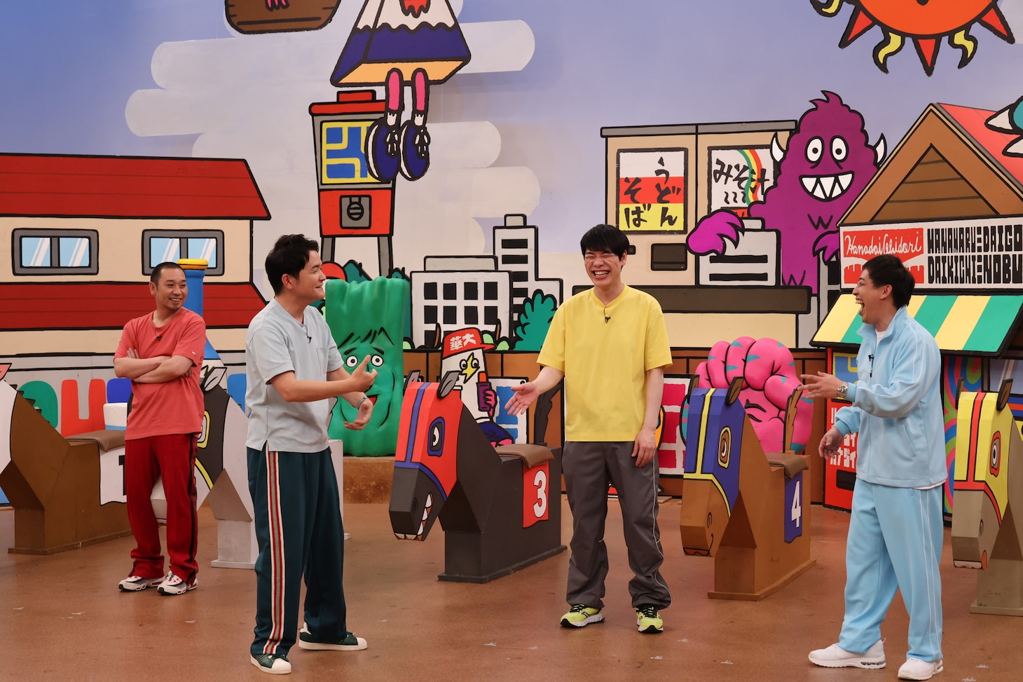 「火曜は全力！華大さんと千鳥くん」のワンシーン。(c)関西テレビ