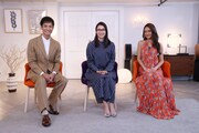 左から、沢村一樹、水野美紀、みちょぱ。(c)フジテレビ