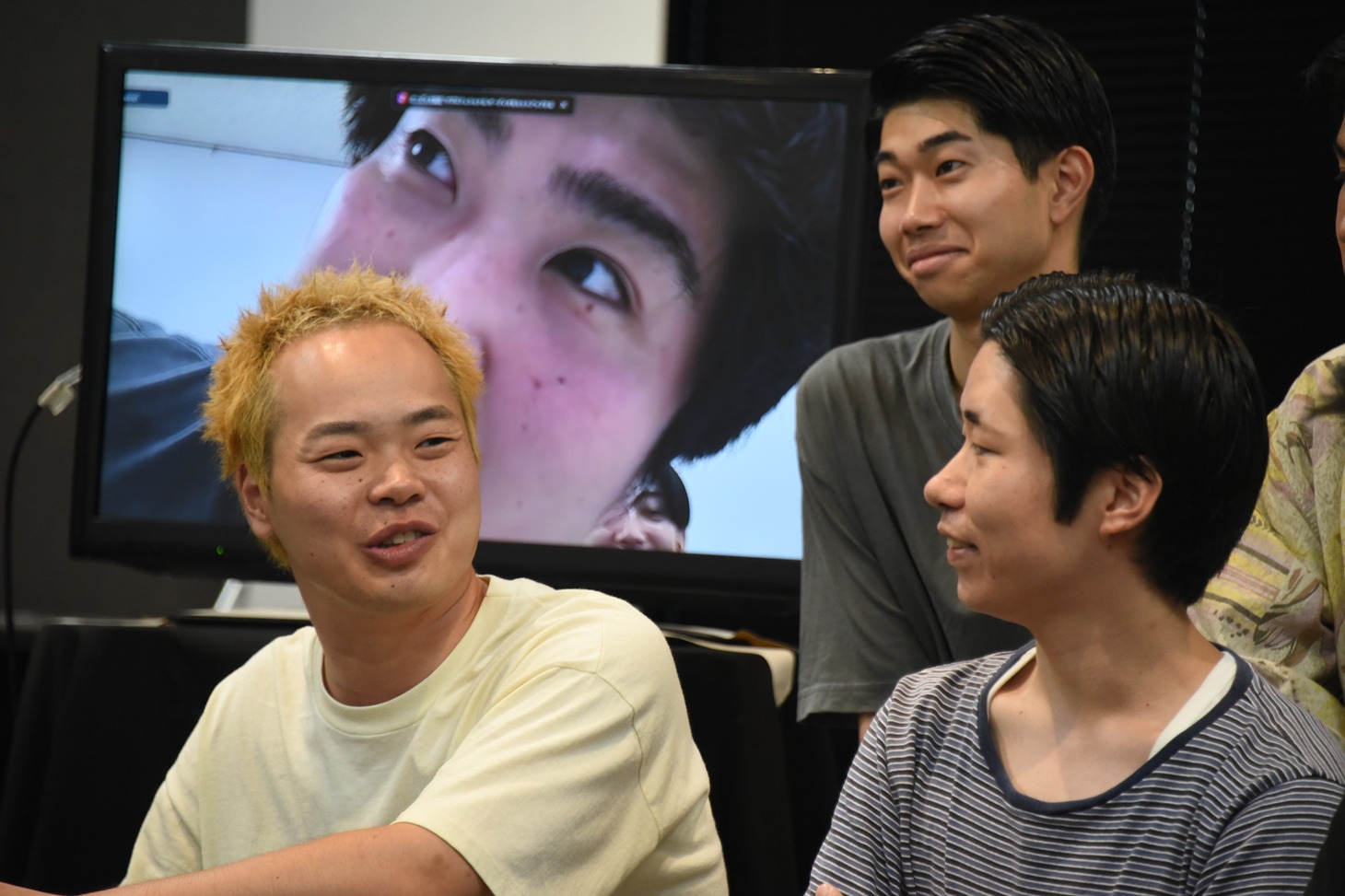「UNDER5 AWARD 2024」決勝進出者会見の様子。