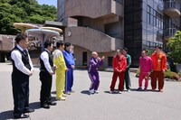 「華大さんと千鳥くん 夏の金沢ロケ2時間SP」のワンシーン。(c)関西テレビ