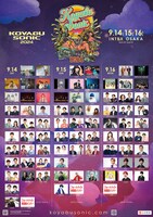 「KOYABU SONIC 2024」チラシ