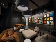 Fender Flagship Tokyoの店内。
